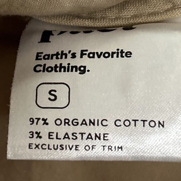 NEW Pact Organic Women S Storm Blvd Brushed Twill Double Breasted Light Jacket - Picture 11 of 11